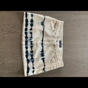 Dolce&Gabbana Women’s tyedye denim skirt size 40